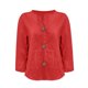 thumbnail image 2 of TaTaai Women's Summer Cardigan Top V-Neck Long Sleeve Linen Cotton Blend Button Front Loose Fit Casual Blouse Gift, 2 of 4