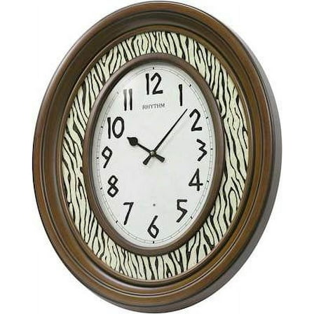 Zebra Time Prints by Rhythm Clocks