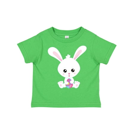 

Inktastic Easter Bunny Little Bunny Dotted Easter Egg Gift Toddler Boy or Toddler Girl T-Shirt