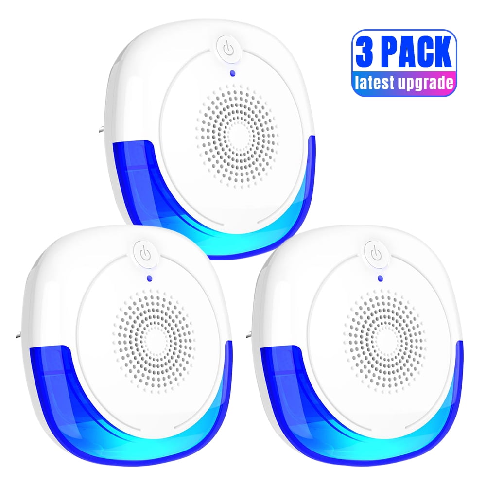 Ultrasonic Pest Repeller 3 Pack, 2021 Upgraded, Indoor Pest Control