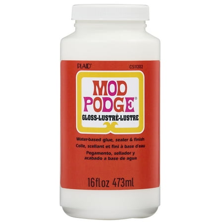 Mod Podge Gloss Waterbase Sealer, Glue, and Finish, 16 fl oz
