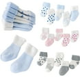 thumbnail image 2 of 5 par/lote nuevos calcetines gruesos para niños y niñas recién nacidos Otoño e Invierno cálido calcetín para pies Tan Jianjun unisex, 2 of 2