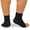 Black, variant on Plantar Fasciitis Sock for Men and Women, Compression Foot Sleeves with Arch and Ankle Support