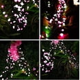 thumbnail image 4 of Jinsinto Christmas LED Cluster String Lights, 10FT 400 LEDs Outdoor Waterproof Globe Fairy Lights - Linkable Plug in Firecracker String Lights 8 Modes for Wedding Party Garden Xmas Tree, 4 of 4