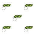 thumbnail image 2 of Wweixi Keychains Letter Cartoon Cute Fashionable Key Rings Simple Style Durable Convenient Lovely Pendant Buckle Men Car 7051-05 ,7051-05 5Set, 2 of 6
