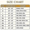 thumbnail image 2 of S-6XL Front Closure Bra Women's Daisy Bra Front Snaps Button Bras No Underwire Push Up High Support Sports Push Up Bra, 2 of 3