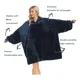 thumbnail image 5 of Sudadera Cobija Hoodie Con Capucha Afelpada Calientita Suave, 5 of 8