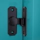 thumbnail image 5 of Pestillo de hebilla para puerta corredera de granero, de acero inoxidable con tornillos, cerrojo para puerta, para cerca, jardín, Negro BLESIY Cerradura de puerta de granero, 5 of 8