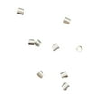 thumbnail image 1 of Hand Made Sterling Silver Crimp Beads | 2x2mm | 10 Beads |, 1 of 9