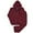 Maroon, variant on Men's Sweatsuit Soft Fleece Sweat Jacket with Sweatpants