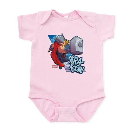 

CafePress - Thor Action Baby Light Bodysuit - Baby Light Bodysuit Size Newborn - 24 Months
