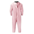 thumbnail image 6 of Moxiu Halloween Jumpsuit Womens Onesie Half Zip One-piece Romper Pajamas Funny Halloween Cosplay Costume for Autumn Winter 2025 Pink,XL, 6 of 9