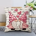 thumbnail image 1 of Valentine's Day Linen Pillowcase Home Sofa Cushion Pillowcase Multicolor, 1 of 6