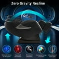 thumbnail image 5 of Mazzup Massage Chair, Zero Gravity Shiatsu Massage Chair Full Body and Recliner with Fully Assembled, LCD Screen, Lower Back and Calf Heating, Air Compression, Black, 5 of 9