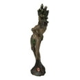 thumbnail image 2 of Nature Spirit Greenman And Tree Woman Gaia Dryad Ent Couple Embracing Figurine, 2 of 10
