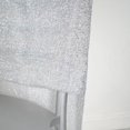thumbnail image 4 of BalsaCircle Metallic Fitted Spandex Chair Slipcover Silver, 4 of 6