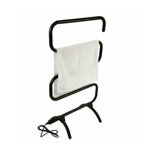 Towel Warmer Home Bathroom Electric 5-Bar Towel Drying Rack Freestanding and Wall Mounted Design Towel Hanger Towel H-eater For Home Hotel