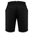 thumbnail image 4 of shoper Bermuda Shorts for Girls Elastic Waist Drawstring Knee Length Shorts Summer Lightweight Capri Pants foir Kids Linen Long Shorts with Pockets, 4 of 6