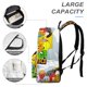 thumbnail image 4 of Batalla por la Isla de los Sueños-theme Backpack, Campus style schoolbag Bookbag with Adjustable Shoulder Straps And Large Zip Compartment, Unisex Travel Bags.42x30x15cm, 4 of 6