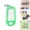 Green, variant on Plastic Key Tags, Colorful Keychain Tags, Writable Durable Identification Labels for Organization & Categorization