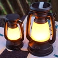 thumbnail image 2 of BCLONG Camping Lantern LED Retro Plastic Hanging Lantern Chargeable Camping Lights, 2 of 8