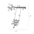 thumbnail image 3 of Monkey on a Swing Wall Decal - Scheme B, 3 of 3