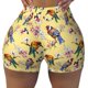 thumbnail image 2 of Balery Bright Birds Pantalones cortos de entrenamiento estampados para mujer, sin costuras, ajustados, para gimnasio, yoga, correr, deportes, ejercicio activo, fitness.-XX-Large, 2 of 8