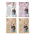Mothers Day Love Gifts for Her Blanket I Love You Throw Blankets for Girlfriend Wife Family