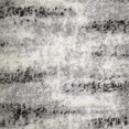 thumbnail image 3 of 594572 Zielle Soft Shag Painterly Modern Rug Gray Area Rug Runner 2'2" x 10', 3 of 3