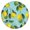 Lemon Ye, variant on Zebra Pattern Round Tablecloth - Elastic Edge Waterproof & Spill-Proof Dining Table Cover for Families, Restaurants - Abstract Colorful Zebra Aesthetic, Durable & Easy to Clean
