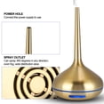 thumbnail image 4 of Humidificador De Luz Nocturna Humidificador Dorado Habitación Portátil Para Bebés Para Dormitorio Sala De Estar Oficina ANGGREK Otros, 4 of 8