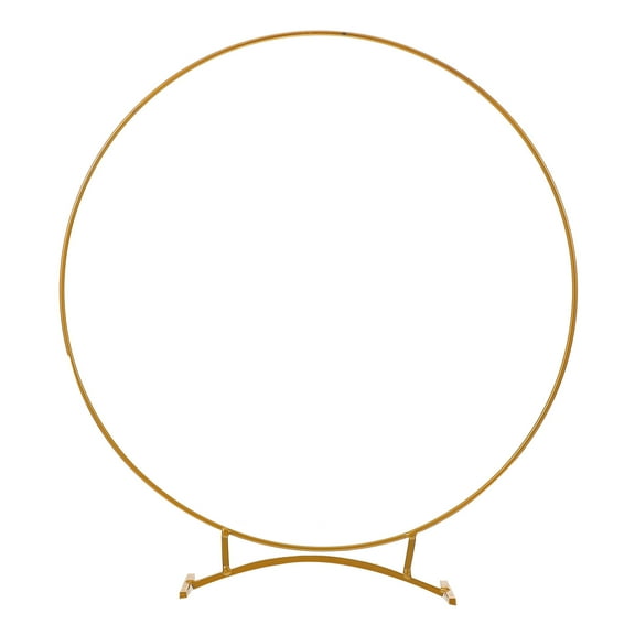 ELAYARD Golden Metal Wreath Frame for Handcraft Wedding Table Decoration