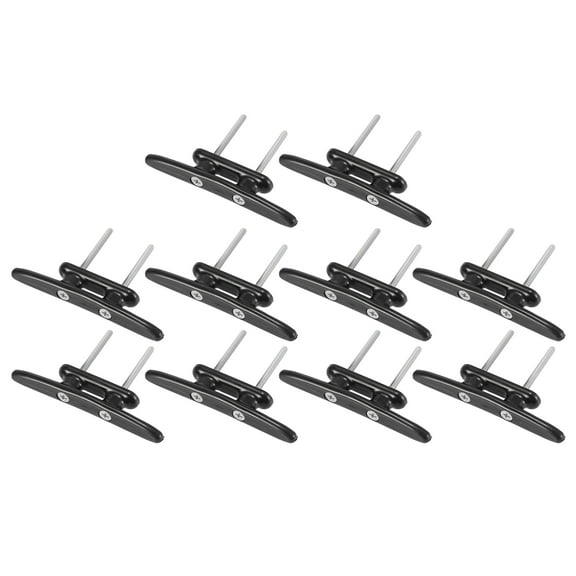 10pcs 4 Inches 100mm Boat Marine Dock Nylon Cleats Kayak Canoe Cleats Mooring Accessories