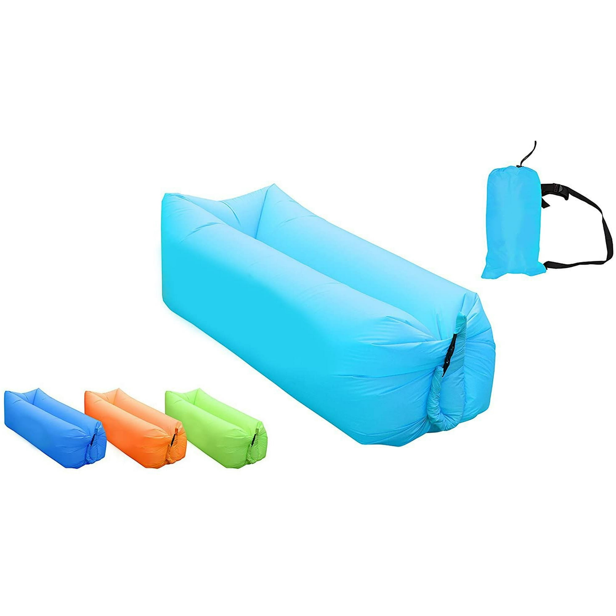 Fast Inflatable Lounger Portable Outdoor Indoor Wind Bed Lounger