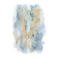 thumbnail image 2 of Riley, Bella 19x24 Gold Ornate Wood Framed with Double Matting Museum Art Print Titled - Soft Blue Mist With Gold I, 2 of 4