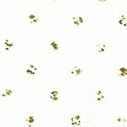 Falk Fabrics Gold Sparkle Tulle