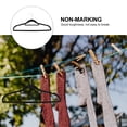thumbnail image 6 of MERRYHAPY Black Non- Velvet Clothes Hangers for Adult Wardrobe Organization, and Space-Saving, 6 of 6