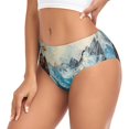 thumbnail image 2 of Fotbe Iceberg Bald Eagle Calzones Estampados para Mujer – Ropa Interior de Algodón, Cómoda, Suave y Elástica-XX-Large, 2 of 6