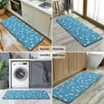 thumbnail image 6 of Blue Cartoon Unicorn Gift Balloon Cloud Pattern Kitchen Rug Mat,Kitchen Runner Rugs Non Skid Washable,Decorative Kitchen Floor Mats for Kitchen,Sink,Laundry,17"x47.2", 6 of 7