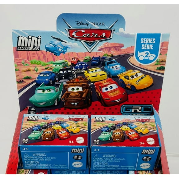 Disney Cars Die-Cast Mini Racers Blind Boxes Series 2 - 2 Pack
