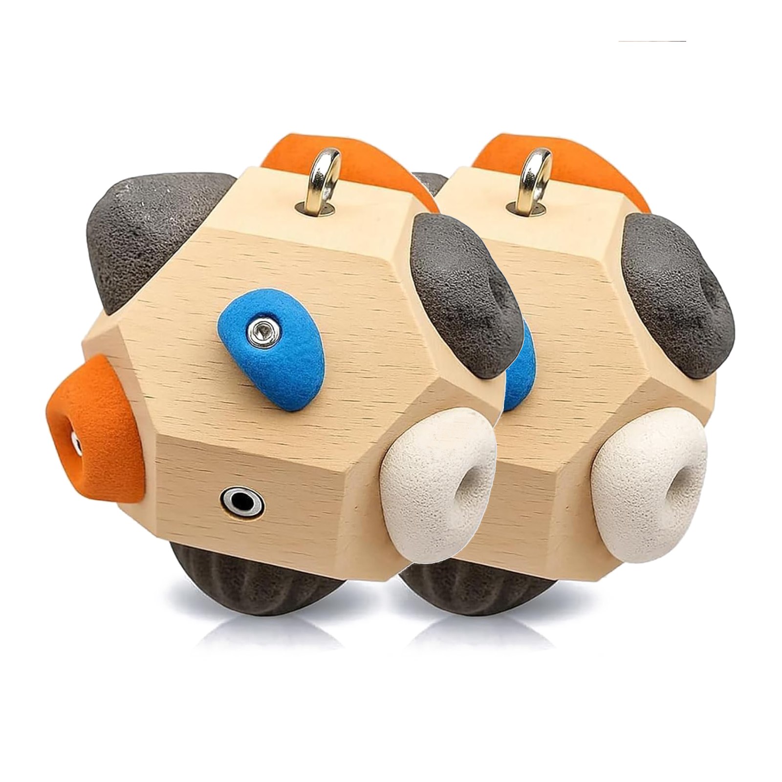 Handcrafted Climbing Blocks Toys| Finger Strengthener & Grip Trainer for Rock Climbers | Bouldering Training Tool | Ideal Gift for Beginners & Professionals (2pcs)