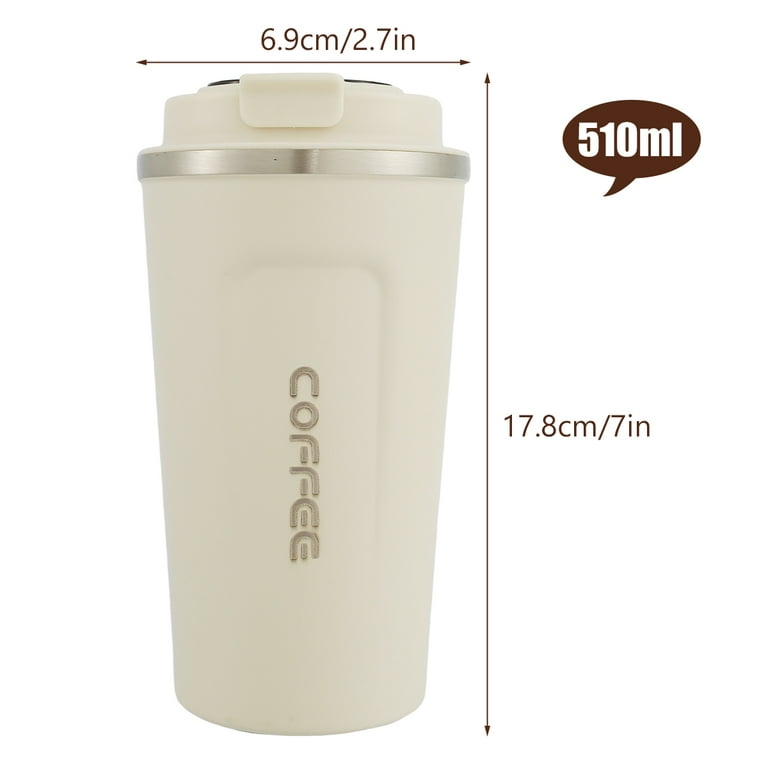 MOMSIV 12oz Travel Mug, Insulated Coffee Cup with Leakproof Lid, Vacuum  Stainless Steel Double Walled Reusable Tumbler for Hot and Cold Water  Coffee and Tea In Travel and Car (Green-380ml) : Home & Kitchen 