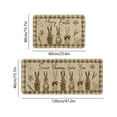 thumbnail image 3 of Easter Theme Kitchen Rug Set 2 Piece, Non Slip Holiday Decor Mat, Festive Home Soft Furnishing Entryway Floor Covering for Spring Celebrations, 3 of 6