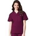 thumbnail image 1 of Maevn Unisex Core V-Neck TopWine, Large, 1 of 1