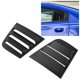 thumbnail image 4 of Rejilla De Ventana Lateral, Cubierta De Parasoles De Ventilación De Aire, 2 Uds., Reemplazo De ABS Ligero Resistente Al Desgaste Para Dodge Charger 2011-2021 Para Coche ANGGREK Negro, 4 of 8