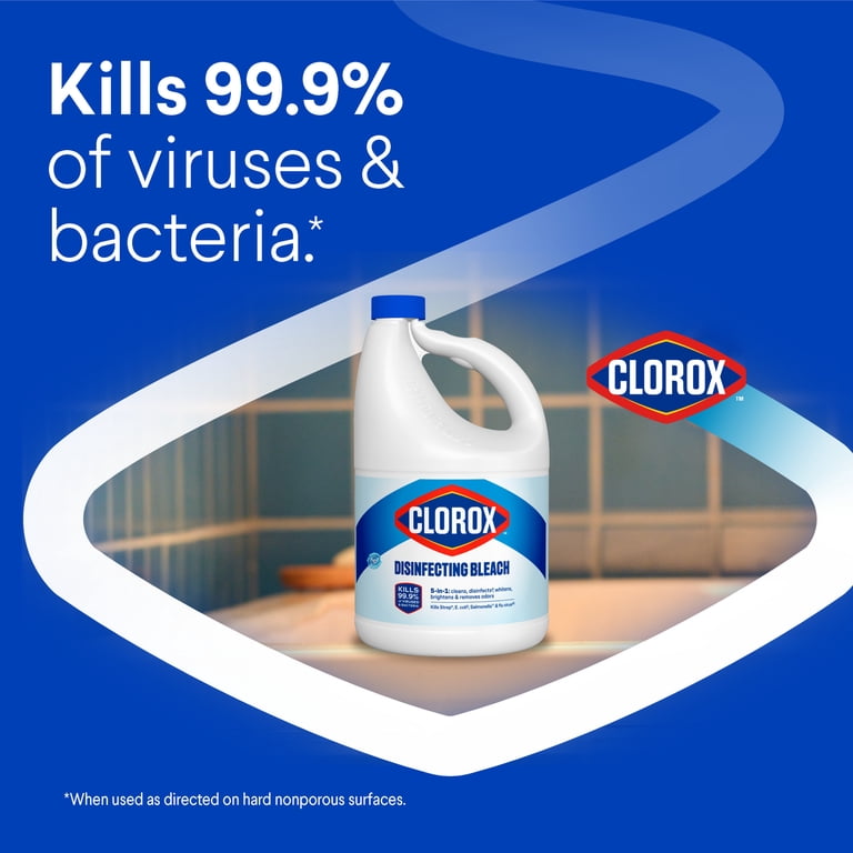 Clorox Disinfecting Liquid Bleach Cleaner, 121 fl oz photo 4