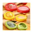 thumbnail image 3 of 4pcs Pod Compatible With Avocado Lemon Tomato Saver And Storage Keep Reusable Containers Food Storage Box -CDSX, 3 of 5