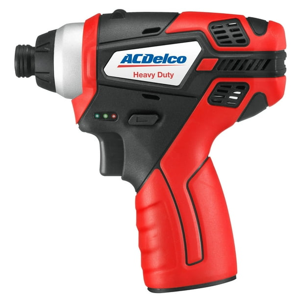 ACDelco G12 Compact 12V Liion Cordless Impact Driver, 82 ftlbs torque