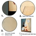 thumbnail image 3 of Designart "Crisp Cavas Sparkle" Wine Canvas Art Print, 3 of 7
