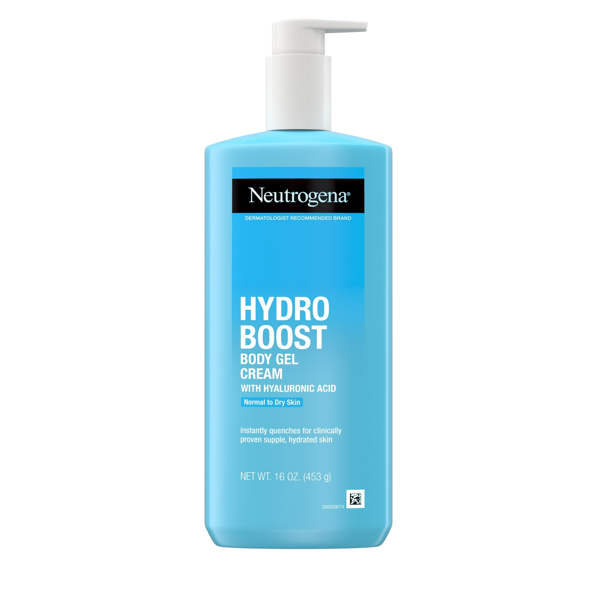 Neutrogena Hydro Boost Body Gel Cream with Hyaluronic Acid, 16 oz